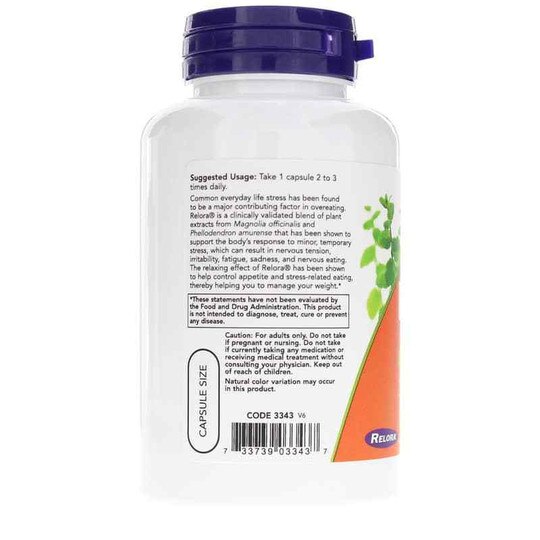 Relora 300 Mg, NOW